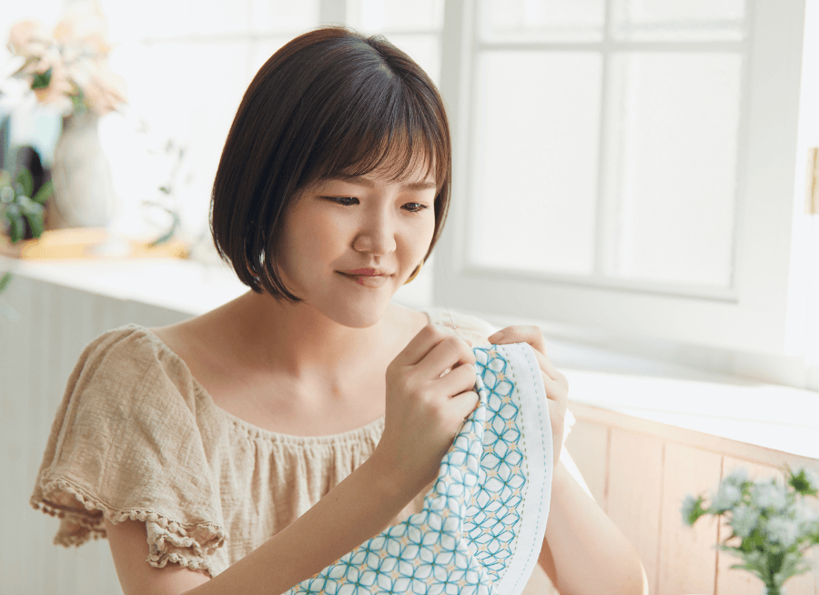 刺し子を楽しむアイブロウリスト